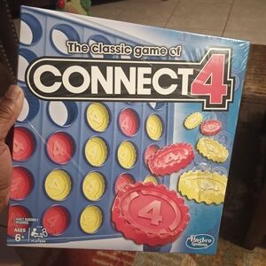Hasbro Connect 4 Game - Classic Blue, Red, Yellow